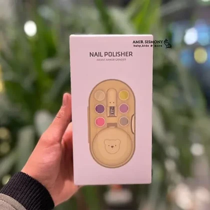 سوهان برقی با ناخنگیر طرح خرس مهربون