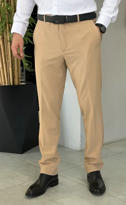 شلوار پارچه ای بزیاق ساده
