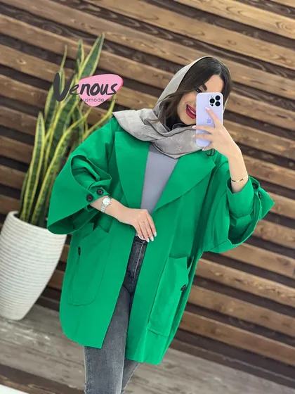 مانتو پانچ آستین دوتیکه