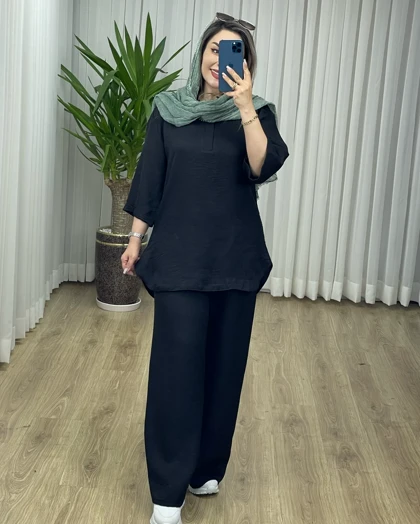 شومیز و شلوار شانتون