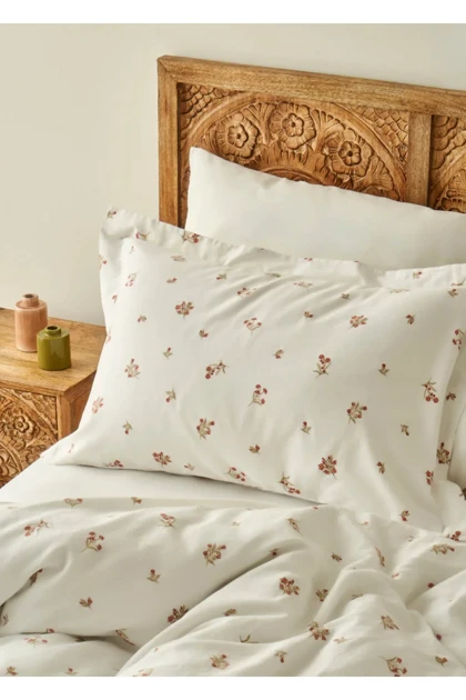 سرویس روتختی دو نفره Bella Maison مدل Claire ساتن - سفید