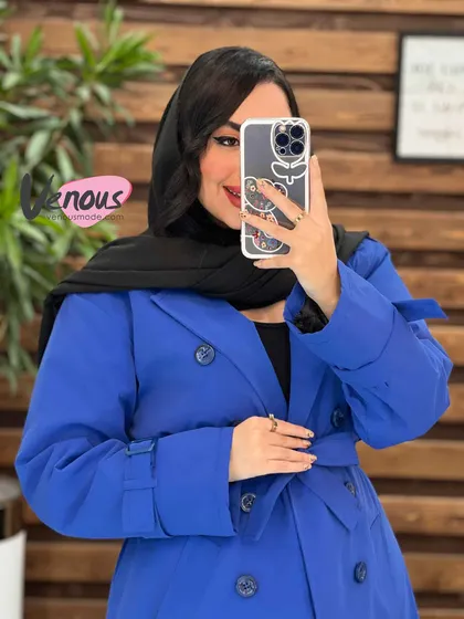 بارانی آستردار پشت ژیله