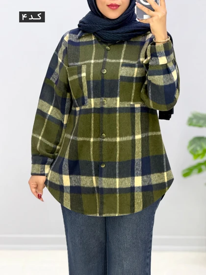شکت 2جیب پشمی چیترا کد 95707