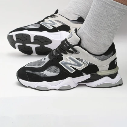 کفش و کتانی مردانه مدل نیوبالانس 9060 NEW BALANCE رنگ مشکی طوسی کد 89251