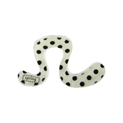 کلیپس زنانه مدل خال‌خالی