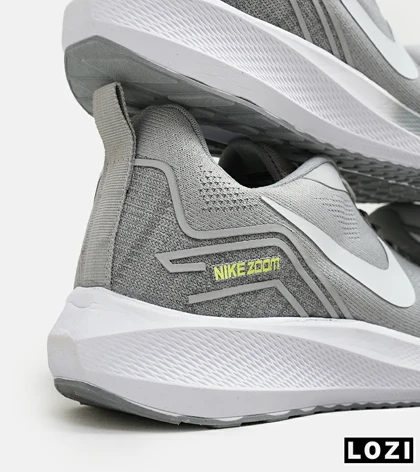 کفش کتانی بزرگ پا طوسی Nike air zoom مدل 5723