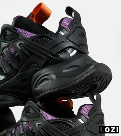 کفش کتانی مردانه و زنانه مشکی بنفش ADIDAS performance x9000l4