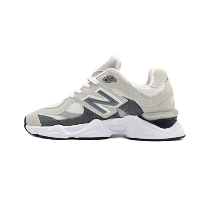 کفش و کتانی مردانه مدل نیوبالانس 9060 NEW BALANCE رنگ سفید طوسی