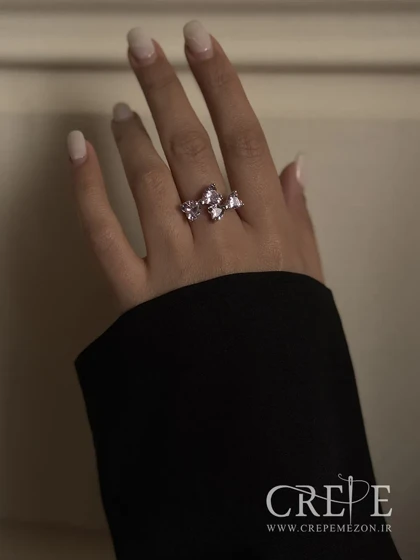 انگشتر دولاین پاپیون