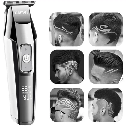 ماشین اصلاح موی سر و صورت کمی Kemei مدل KM-5027 با تیغه T شکل