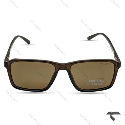 عینک آفتابی پلیس RE2590-5 مردانه دسته 360 درجه قهوه ای Police-10010-G