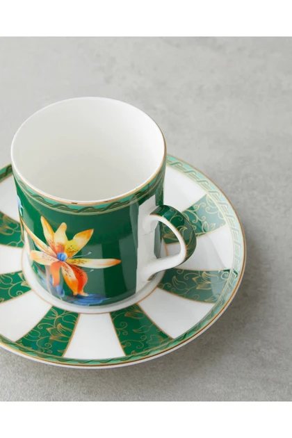 فنجان قهوه دو نفره English Home مدل Emberlyn Bone China
