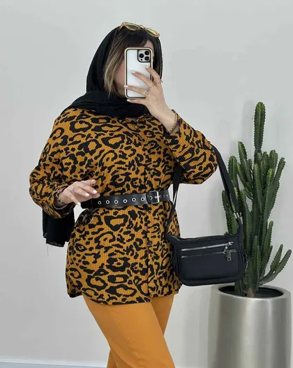 شومیز پلنگی(41)کد3459