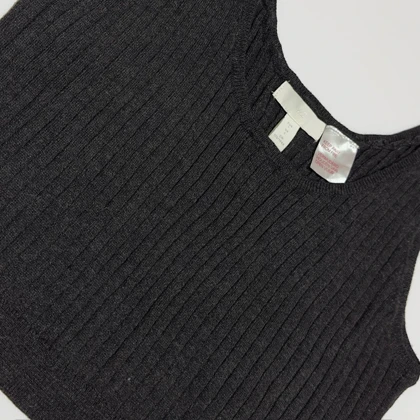 کراپ تاپ بافت زنانه اچ اند ام H&M No. 0933990001