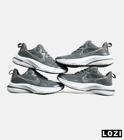 کفش کتانی مردانه خاکستری سفید NIKE Lebron 22 Guide مدل 7047