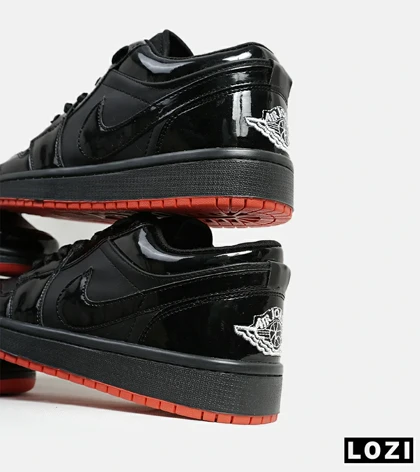 کفش کتانی مردانه مشکی نایک NIKE jordan 1 مدل 5775