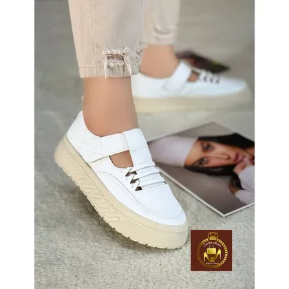ونس کتانی چسبی طبی زنانه S 18