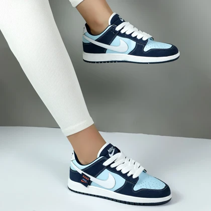 کتانی اسپرت زنانه مدل نایک جردن وان sb رنگ آبی سرمه ای کد 099896