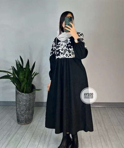 پیراهن مانتویی نوشین