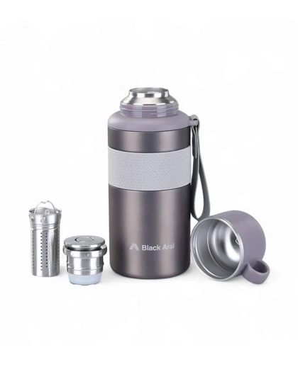 فلاسک Unisex Black Aral True Temp U