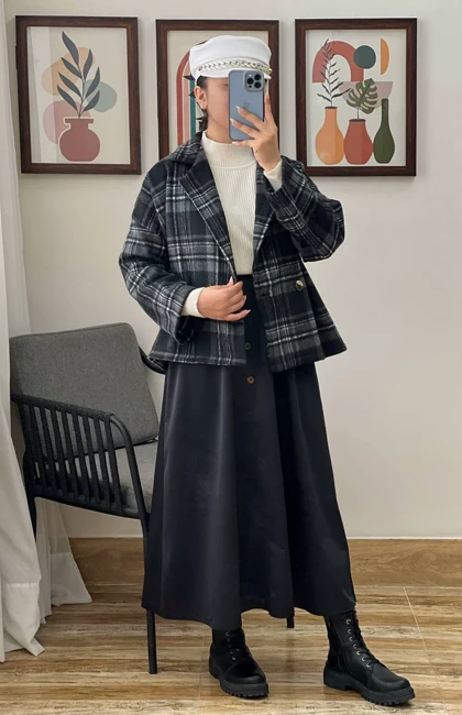 ست کت و دامن کد 3073