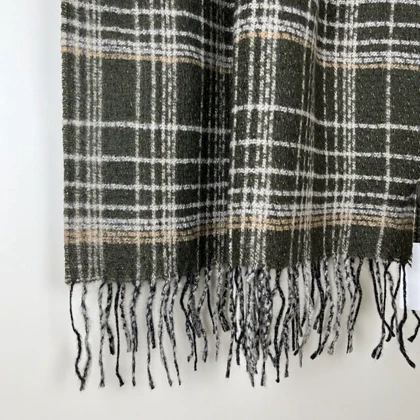 شال پاییزه موهر چهارخانه لمه 20507