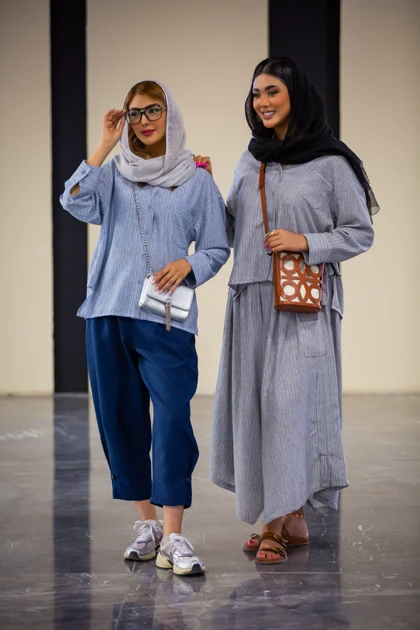 مانتو ملانژ خطی ZARA