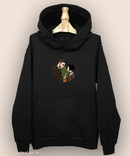 هودی مردانه و زنانه طرح لئون کد 974