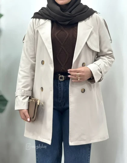 ترنچ کت زنانه داریا