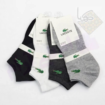 جوراب مچی مردانه لاگوست پک 4 عددی