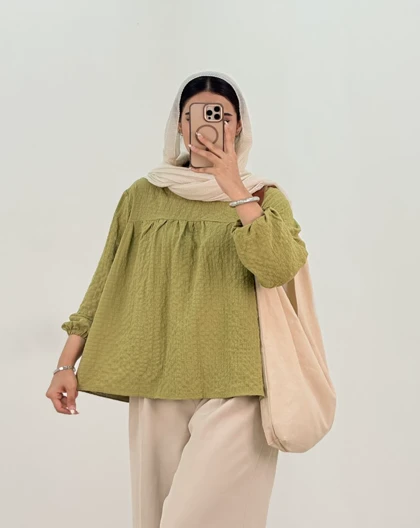 شومیز عروسکی سوگند(38)کد:5650