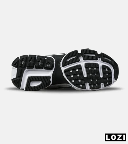 کفش کتانی ساق‌دار مردانه و زنانه سفید مشکی Nike cushlon مدل 7607