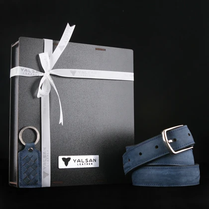 ست هدیه مردانه چرم یلسان مدل کایا کد NHL-SH-066