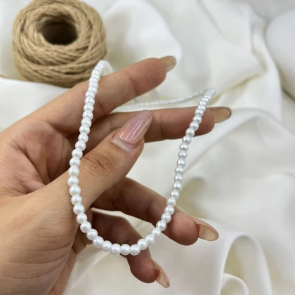 گردنبند زنانه مدل مروارید