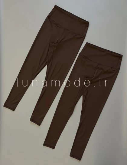 لگ ورزشی زنانه فلامنت بیسیک تک‌رنگ قهوه ایی