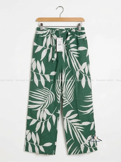 شلوار بگ طرح دار ZARA