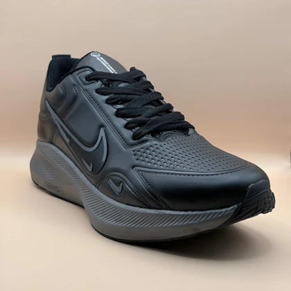 کتانی مردانه لژ دار مکشی مات مدل نایکی رانینگ