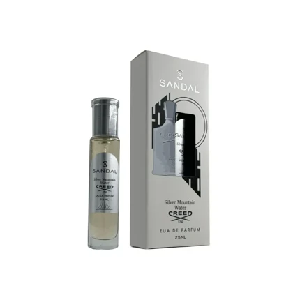 عطر جیبی مردانه صندل سیلور مونتین SANDAL حجم 25 میل