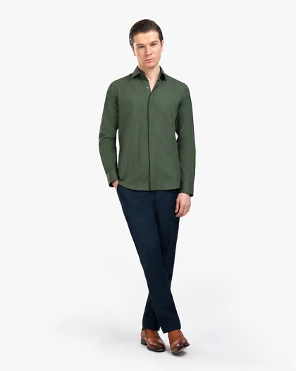 پیراهن مردانه ساده فلورا کد 1671