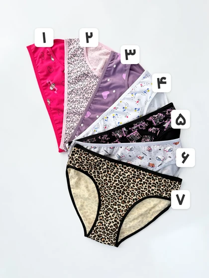 شورت اسلیپ نخ پنبه طرحدار سایز 2XL میسپل Misspel