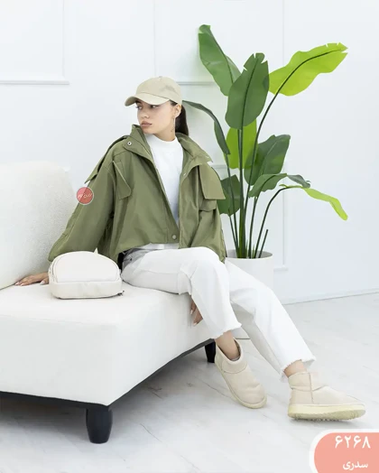 بارانی کلاهدار ایوا 6268