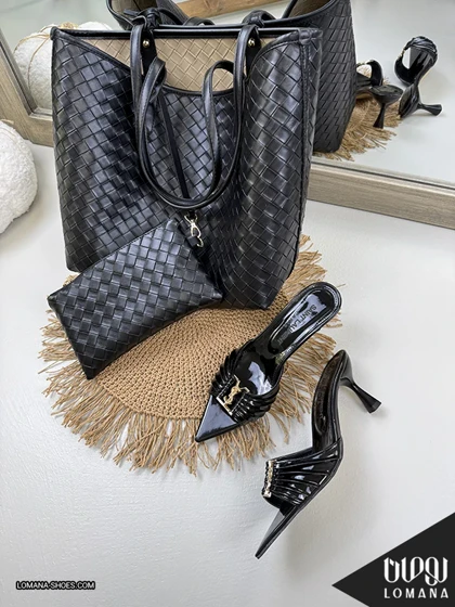 ست کیف دوحالته بلوت و صندل پاشنه سیما لومانا