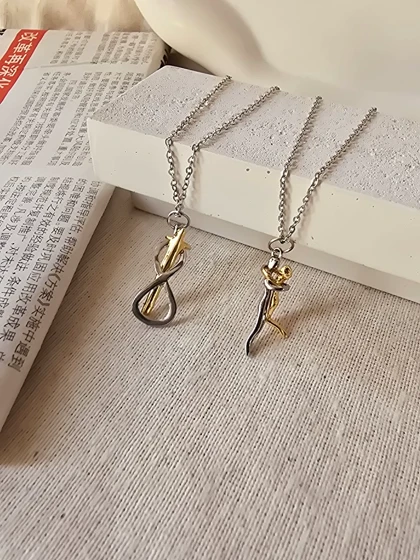 گردنبد آغوش استیل