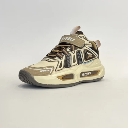 کفش بچگانه نیم ساق یلی کرم کد M11