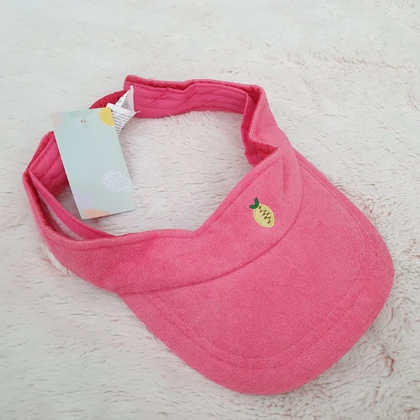 کلاه آفتابگیر دخترانه کد Z-TY43 رنگ صورتی