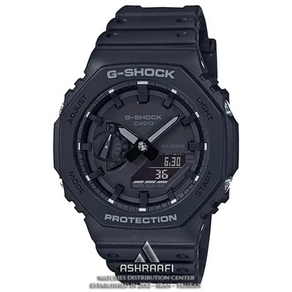 ساعت جیشاک مشکی G-Shock GA-2100KK11