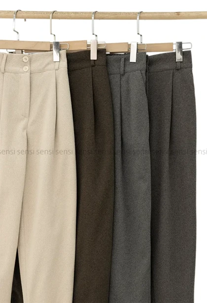 شلوار فوتر کج راه دو دکمه کد1004841