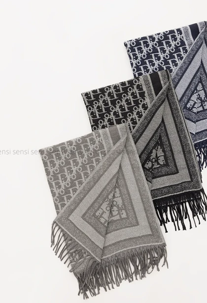 شال بافت موهری dior وارداتی کد1004835