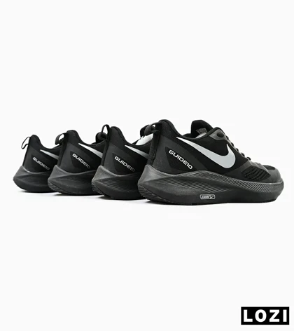 کفش کتانی مردانه و زنانه مشکی خاکستری Nike guide 10
