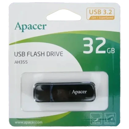 فلش مموری اپیسر Apacer مدل AH355 ظرفیت 32 گیگابایت USB 3.2 Gen1